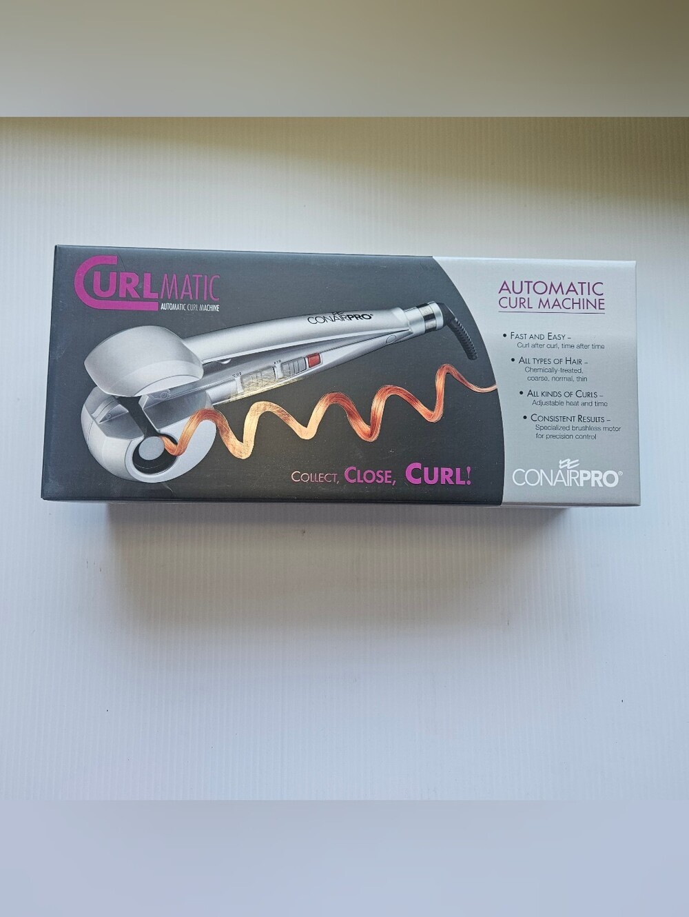 ConairPRO Curlmatic Automatic Curl Machine NIB